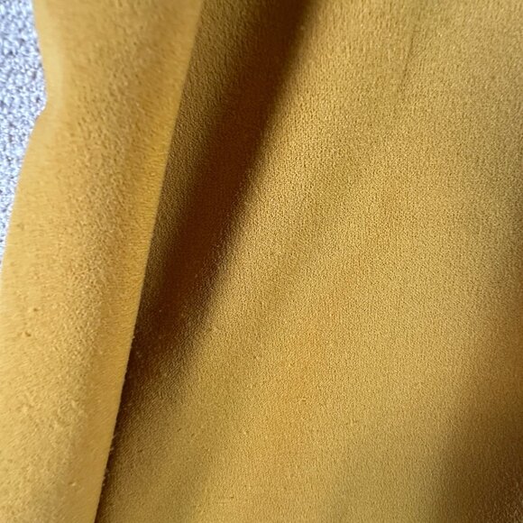 Soprano womens SZ M Yellow Scalloped Hem Spaghetti Strap Mini Dress feminine - Picture 9 of 12